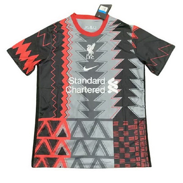 Authentic Camiseta Liverpool Edición Conmemorativa 2021-2022 Negro